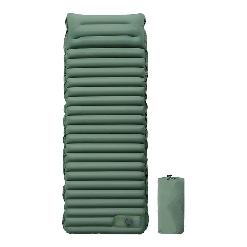 Opblaasbare Voetpomp Slaapmat - Lichtgewicht Matras met Ingebouwde Pomp voor Kamperen & Outdoor Avonturen
