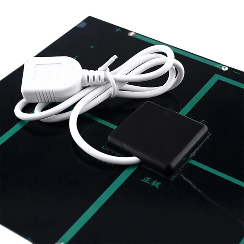 Portable Solar Charger – Universal Mobile Phone Charger for Camping, Hiking, Survival, and Emergency Kits – Compact USB Power Bank
