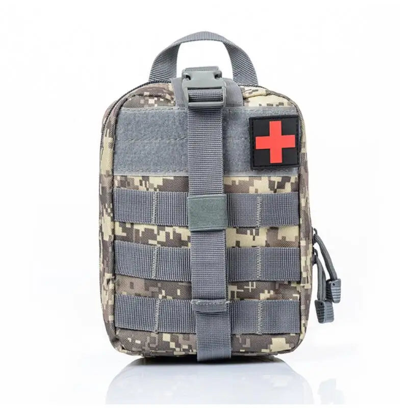 Molle Militaire Buidel - EDC EHBO Kit, Tactische Outdoor Medische Noodtas voor Camping, Jacht en Overleving