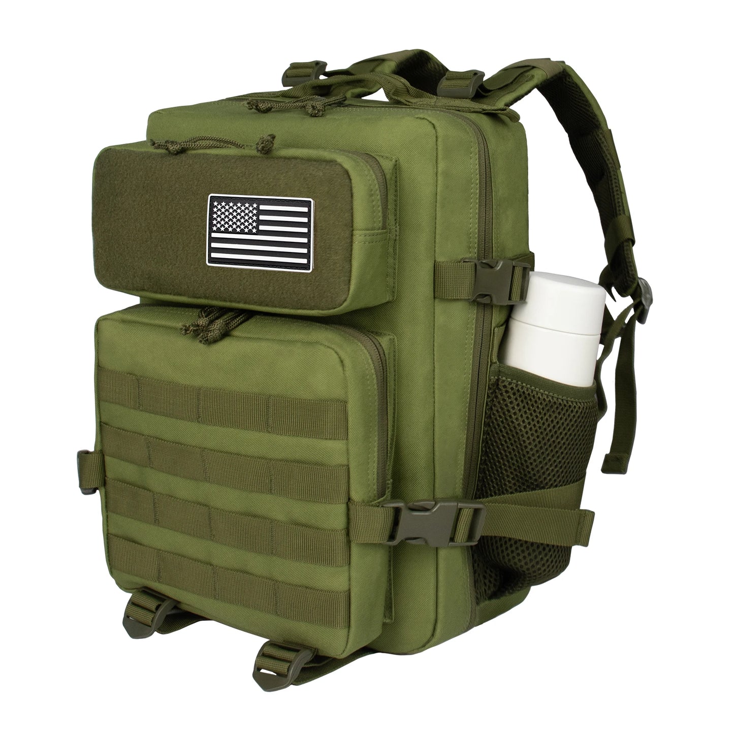 Tactische Rugzak 25L – Outdoor Unisex Legerrugzak met Molle-Systeem voor Hiking, Camping & Klimmen