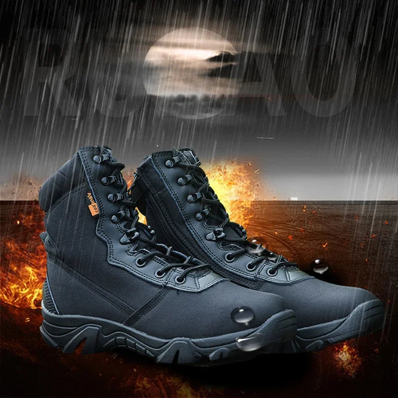 Tactische Legerlaarzen Heren – Waterdichte Outdoor Werkschoenen & Hiking Boots