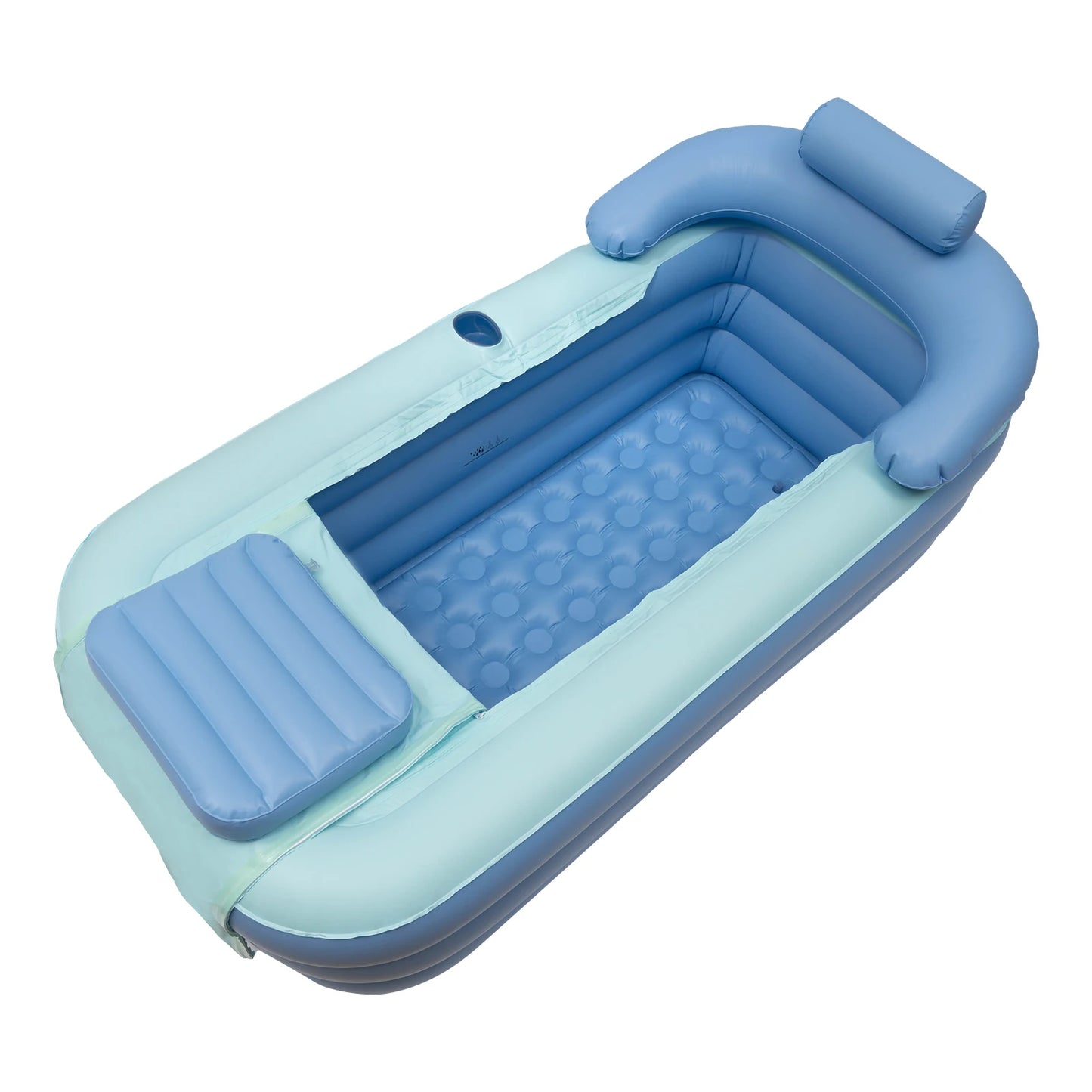 Opblaasbaar Bad voor Volwassenen – Draagbaar PVC Opvouwbaar Spa Bad, Zwembad voor Baby's en Volwassenen, Geschikt voor Reizen