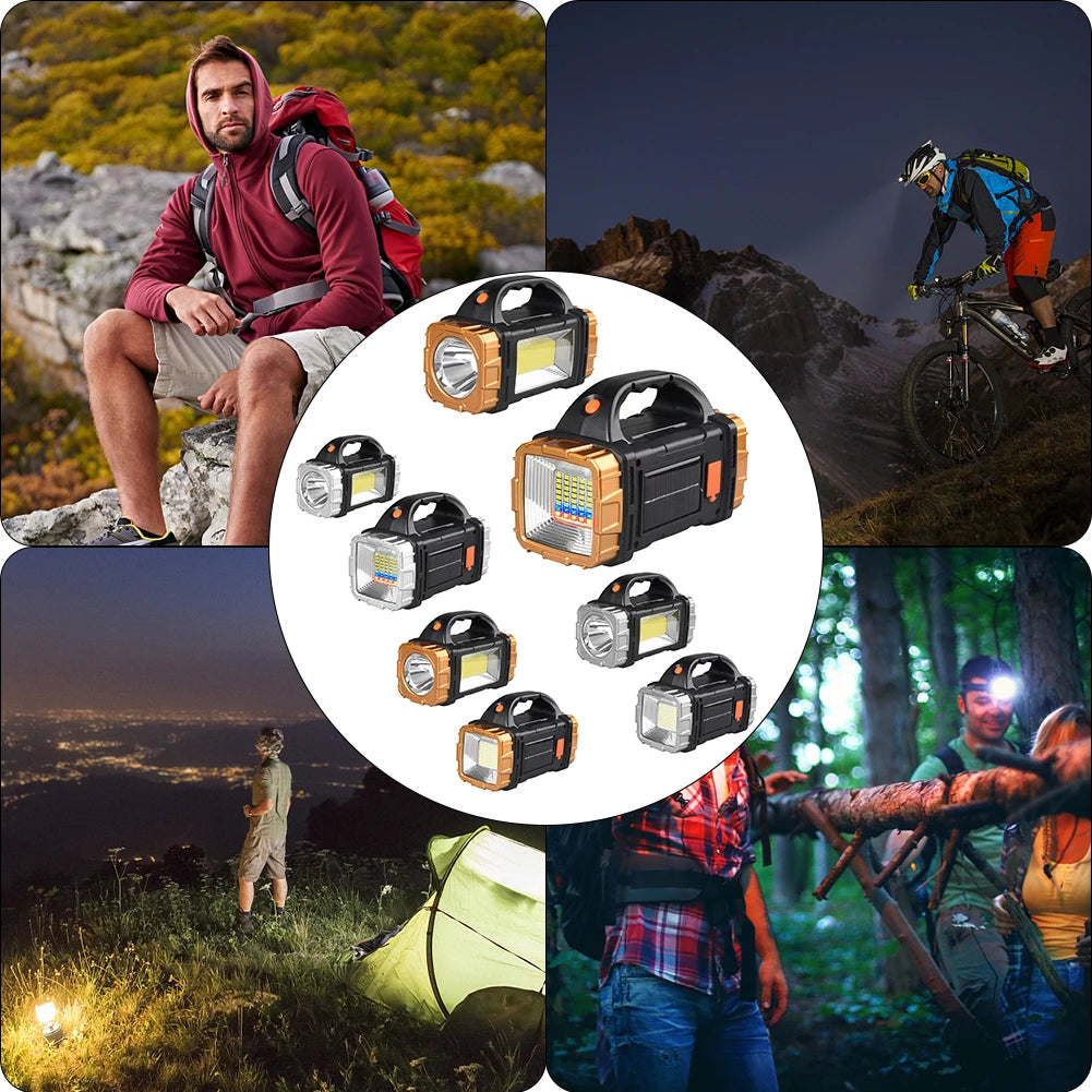 Camping Zaklamp & Powerbank | IP44 Waterdichte Camping Lantaarn