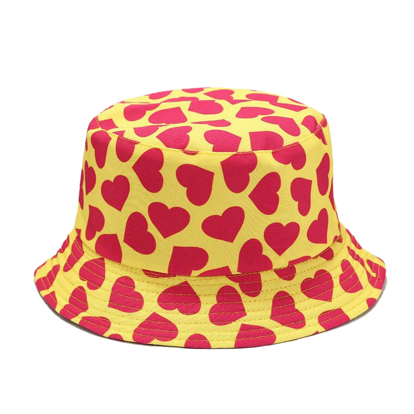 Unisex Fashion Bucket Hat | Zomerse Vissershoed | Camouflage & Hartjespatroon | Ademend & Opvouwbaar