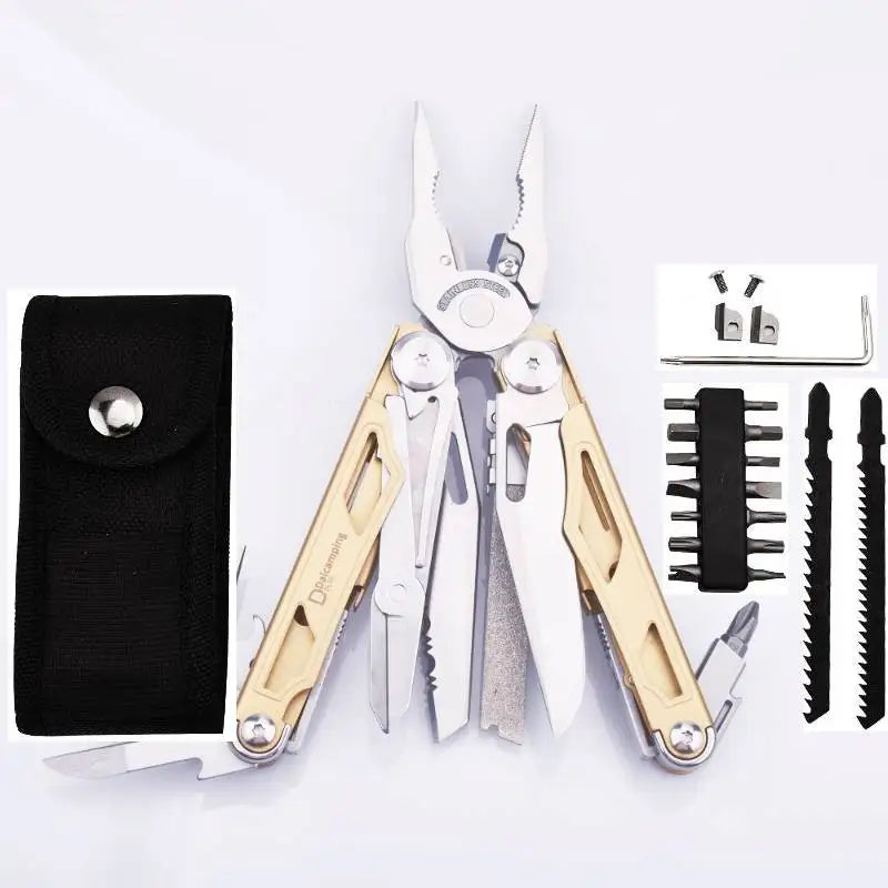 Daicamping DL30 Multitool – Survival-Tool – EDC-Multitool – austauschbare Teile – Alternative zum Schweizer Taschenmesser