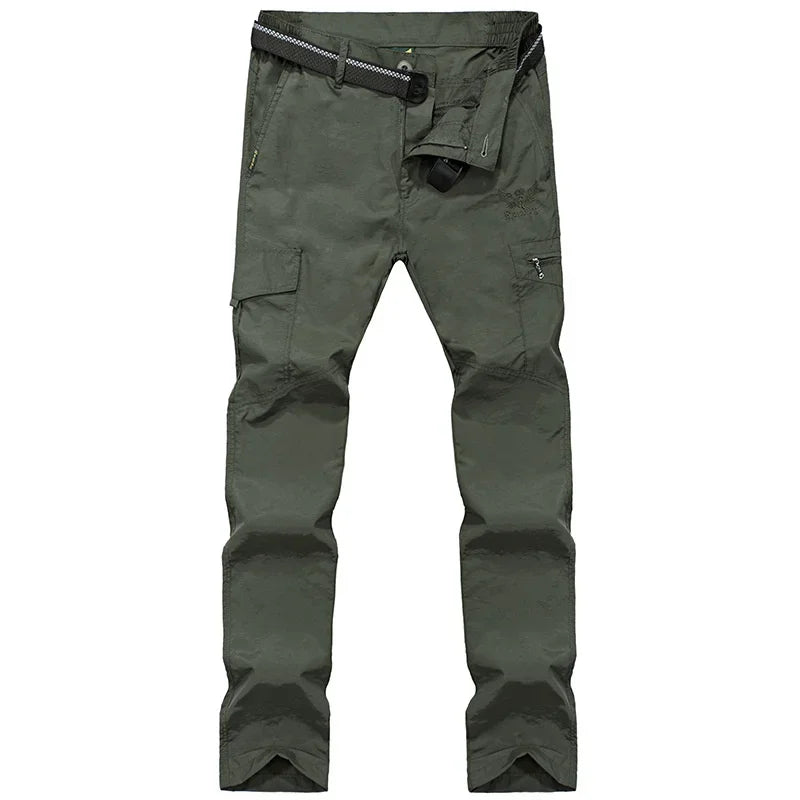 Outdoor Hiking & Fishing Shirt + Broek – Sneldrogend & Ademend
