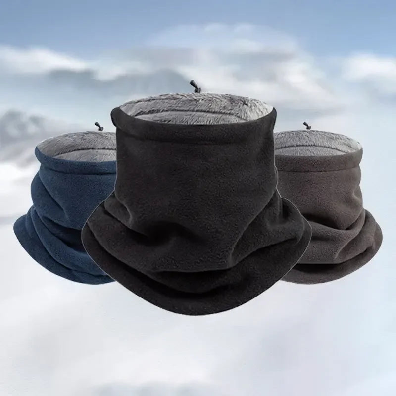 Winddichte Thermische Fleece Nekwarmer – Verstelbare Ski Masker en Buis Sjaal voor Outdoor Sporten - Uniseks
