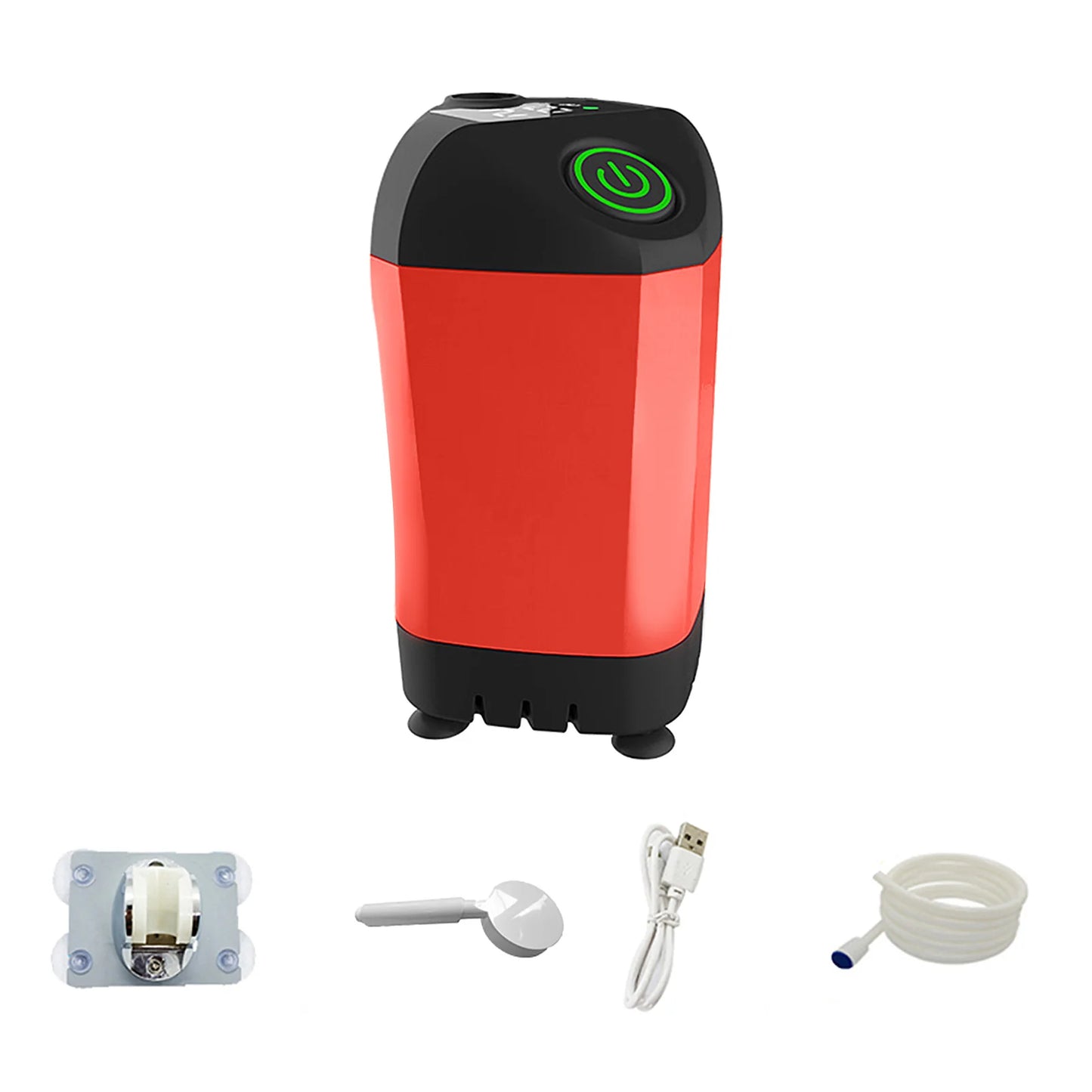Outdoor Camping Douche | IPX7 Waterdichte Elektrische Draagbare Douchepomp met Digitale Weergave voor Hiking, Reizen en Dieren Wateren