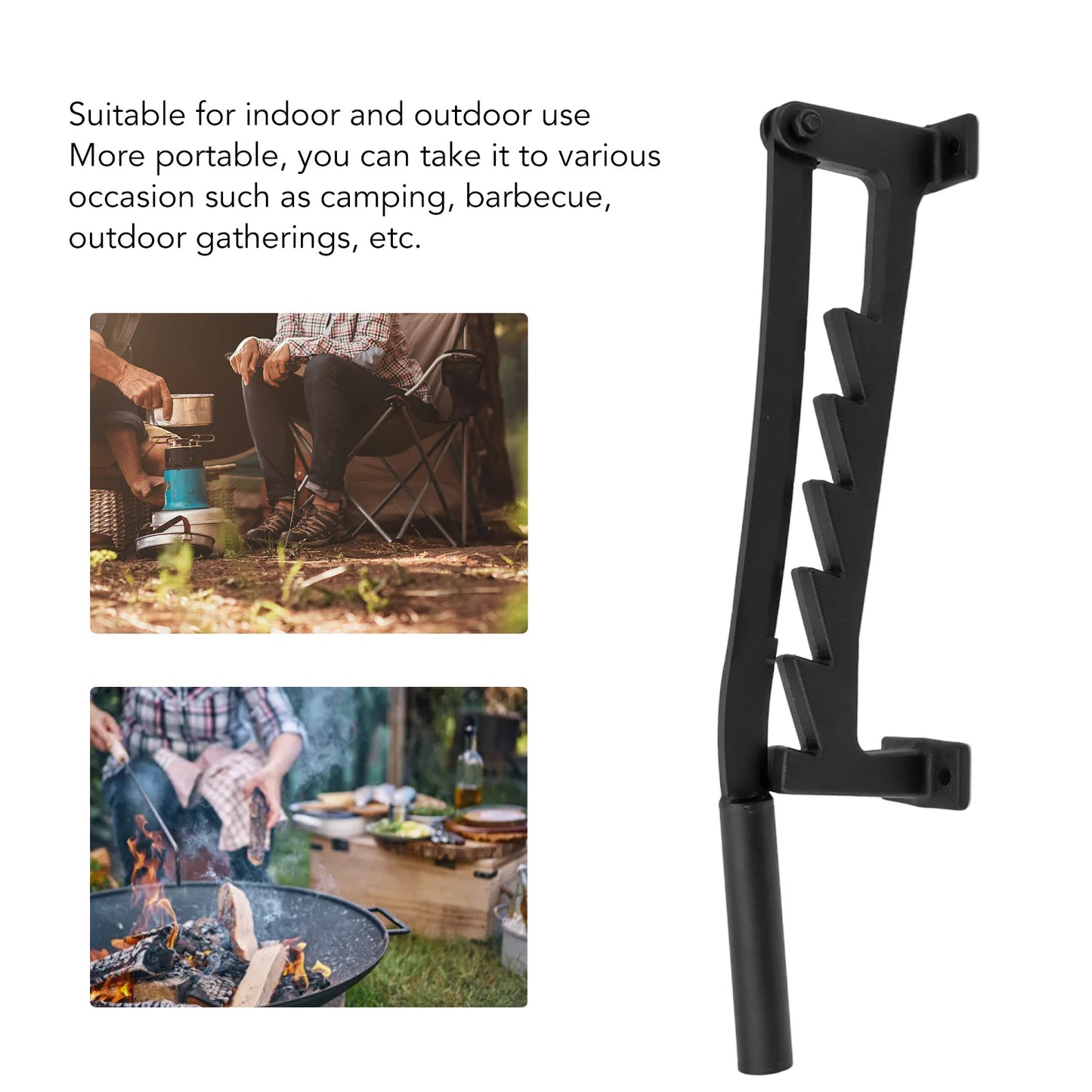 Wandgemonteerde Houtklover - Hoogwaardige Hoog-koolstof Staal Kindling Cracker