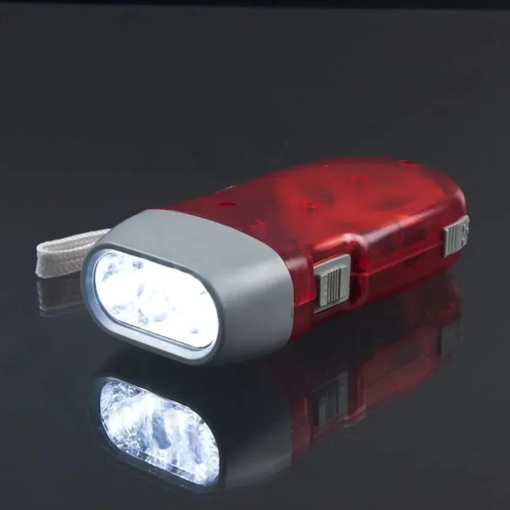 Auto-Guardian Laterne mit Druck und wiederaufladbar – wasserdichtes LED-Licht für Campingnacht und Radfahren