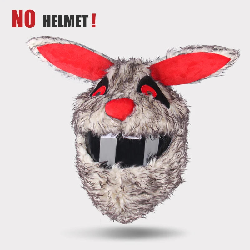 Flauschiger Helmüberzug – Weicher Helmüberzug aus Plüsch, Cartoon-Design, Motorrad- und Skischutz