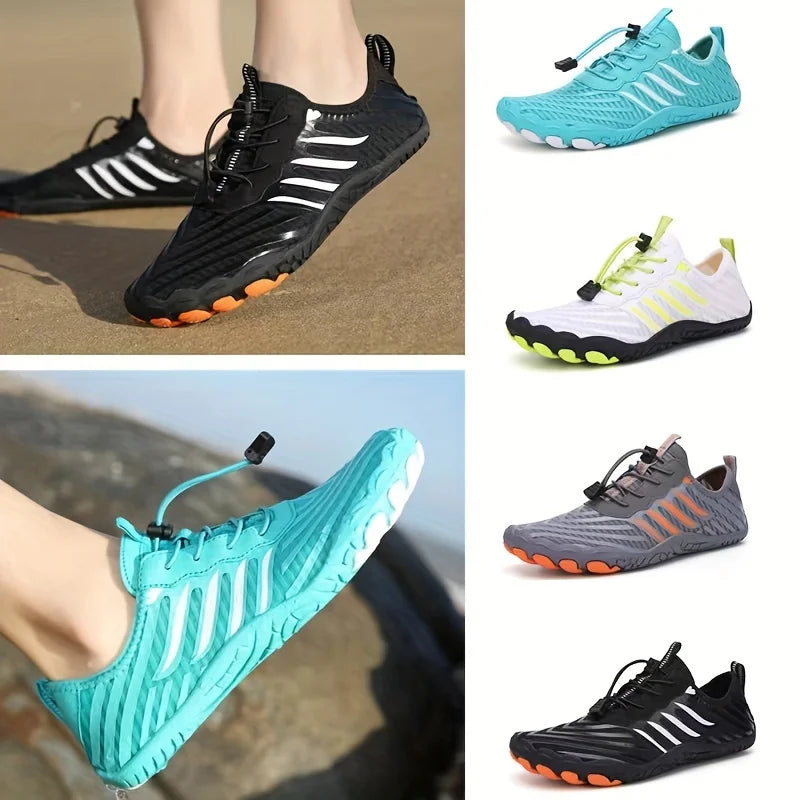 Mannen Nude Water Schoenen met Verstelbare Gesp - Ademend, Sneldrogend en Non-Slip Strand Schoenen