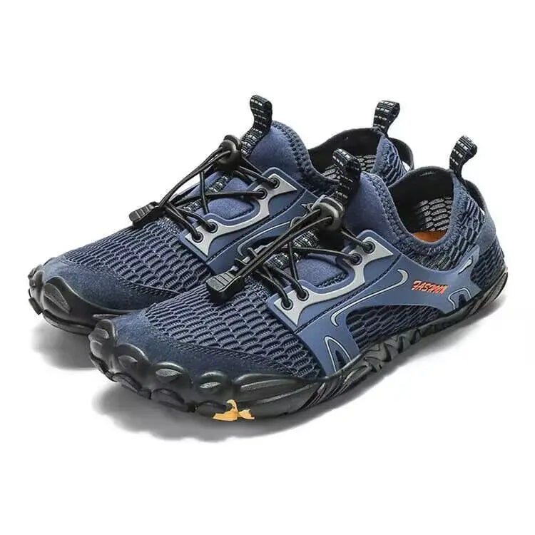Wading Schoenen voor Mannen - Ademend Water Hiking Schoenen, Sneldrogende Mesh Sneakers voor Buiten en Klimmen