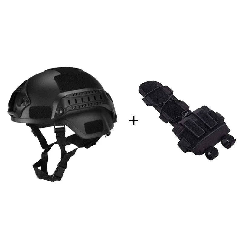 MICH2000 Airsoft Taktischer Helm – Outdoor CS, Paintball und Sicherheitsschutz für Sport und Jagd