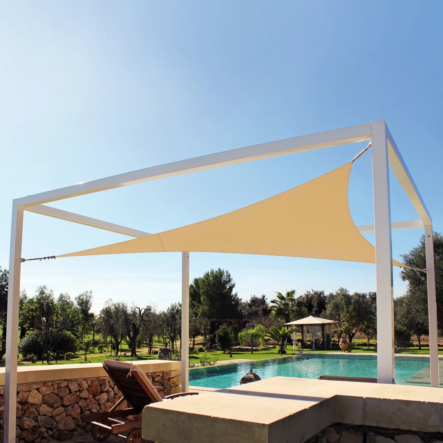 Waterdicht Schaduwdoek – Zonnescherm voor Tuin, Camping & Terras