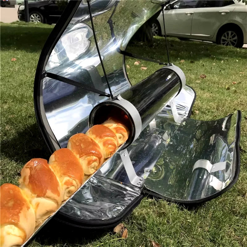 Draagbare Zonneoven | Solar Oven BBQ Grill | 4.5L Zonne-gestookte Kookset