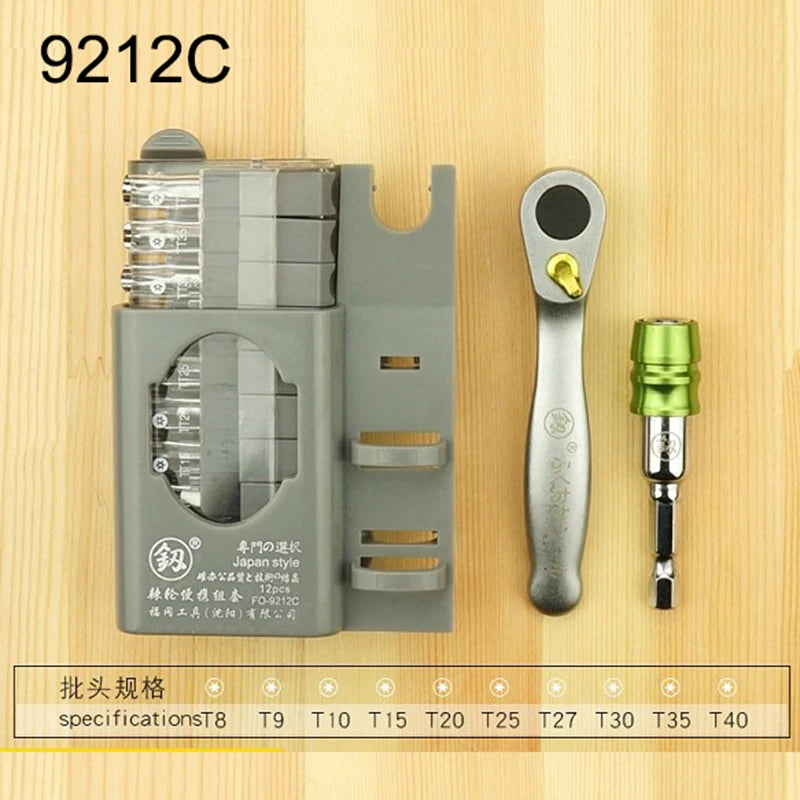 Xiaomi Multifunktionales Mini-Ratschenschlüssel- und Schraubendreher-Set – Kompaktes Handwerkzeug-Set mit Bits