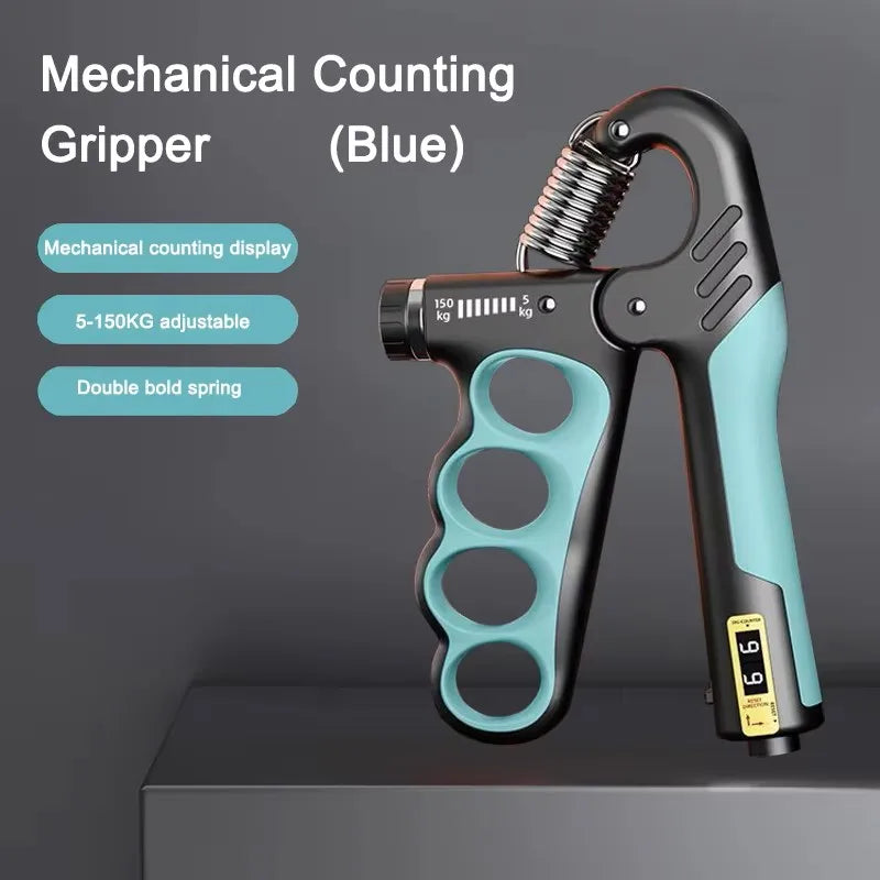 Verstelbare Grip Strengthener voor Handen en Polsen – Hand Krachttrainer voor Fitness, Herstel en Spiertraining (5-100kg)