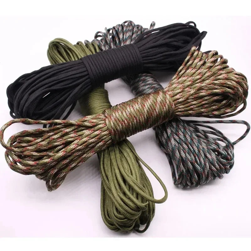550 Paracord Touw 4mm โ 31M Tactisch 7-Strand Survivalkoord voor Outdoor, Kamperen & Noodgebruik