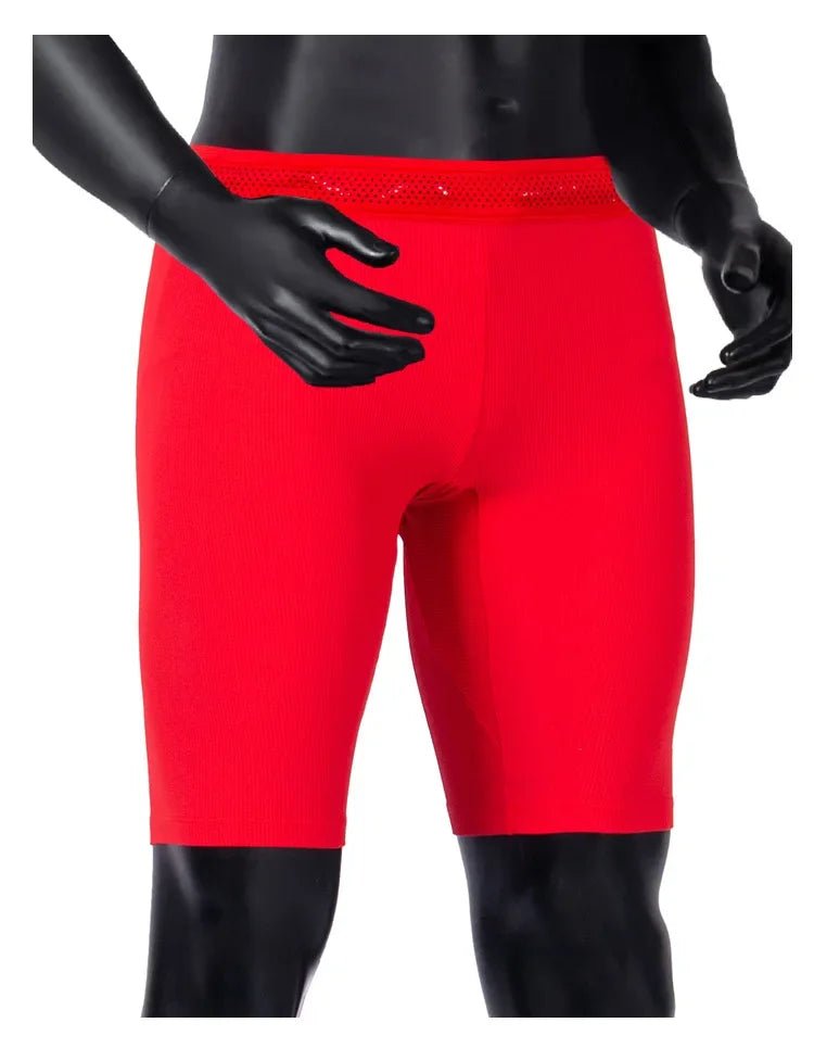 Stripes Man Marathon Leggings & Sportshort – Sneldrogende Hardloopbroek