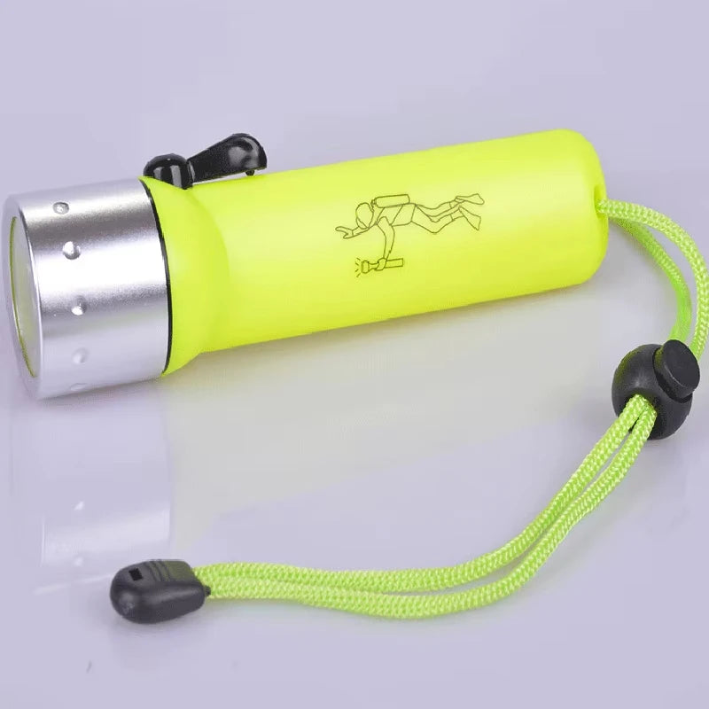 LED Magnetische Controle Duikzaklamp - Mini Draagbare Waterdichte Langbereik Zaklamp voor Duiken en Outdoor Activiteiten