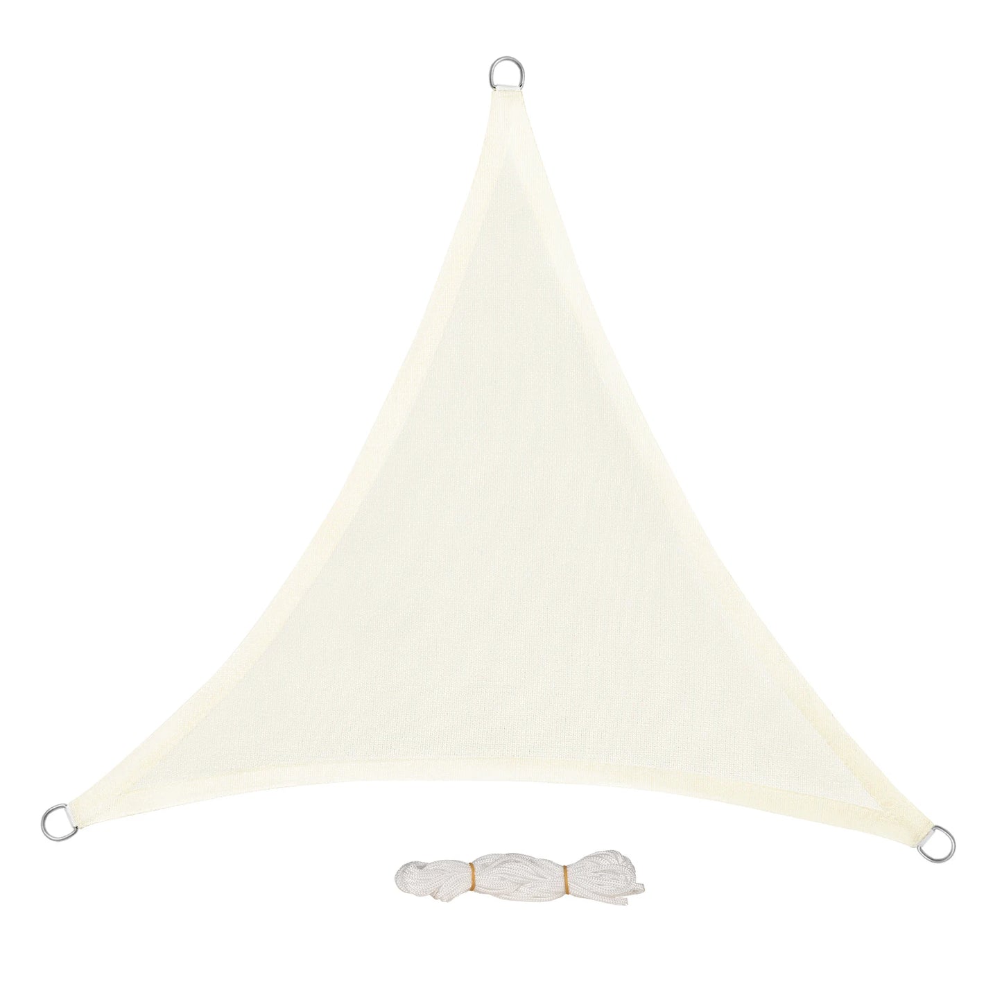 Driehoekig Schaduwdoek – UV- en Windbescherming voor Tuin, Terras & Camping