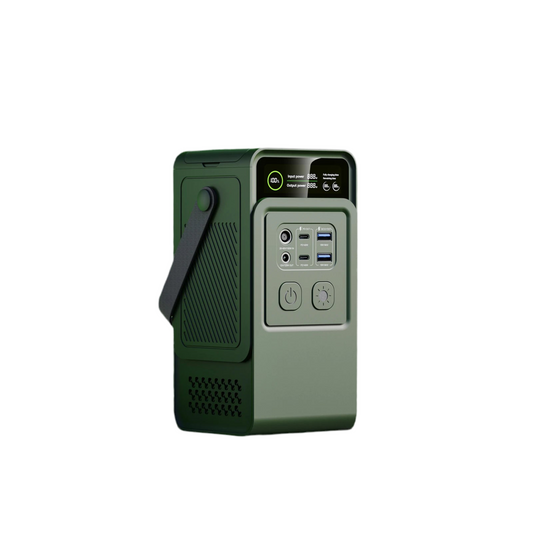 200W Draagbare Power Station – 192Wh Batterij, 60000mAh Camping Powerbank met Zonne-energie Generator