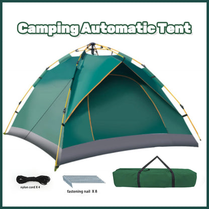 Automatische Camping Tent – 3-4 Persoons Waterdichte Pop-up Tent