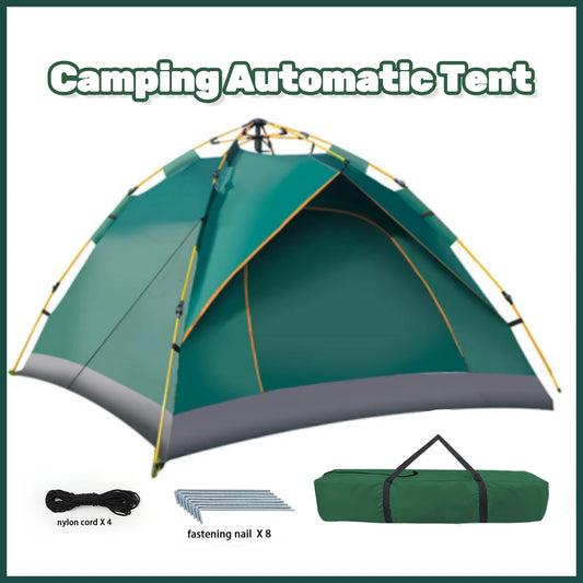 Automatische Camping Tent – 3-4 Persoons Waterdichte Pop-up Tent