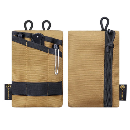 Kosibate Tactical EDC MOLLE Pouch - Mini Wallet en Sleutelhouder voor Outdoor, Camping en Hiking