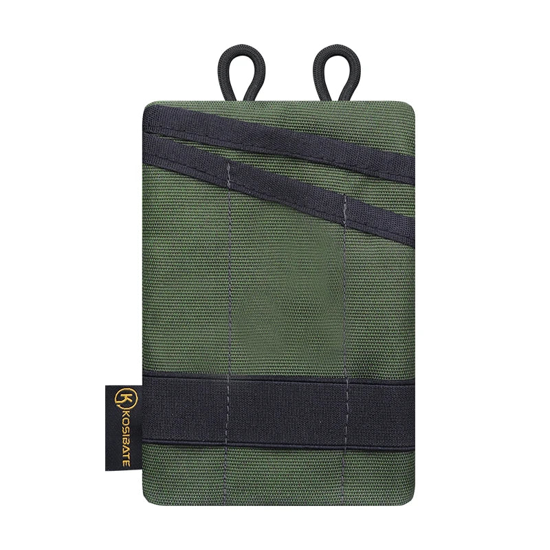 Kosibate Tactical EDC MOLLE Pouch - Mini Wallet en Sleutelhouder voor Outdoor, Camping en Hiking