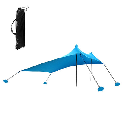 Draagbare Strandtent – UPF50+ Zonnescherm & Windbestendig