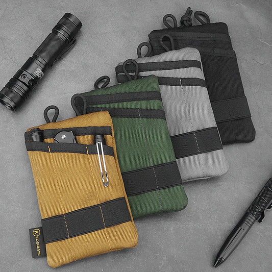 Kosibate Tactical EDC MOLLE Pouch - Mini Wallet en Sleutelhouder voor Outdoor, Camping en Hiking