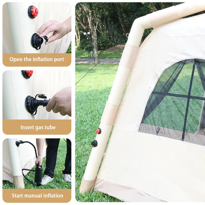 Opvouwbare Opblaasbare Outdoor Tent - Automatische Zon- en Regenbestendige Kampeertent