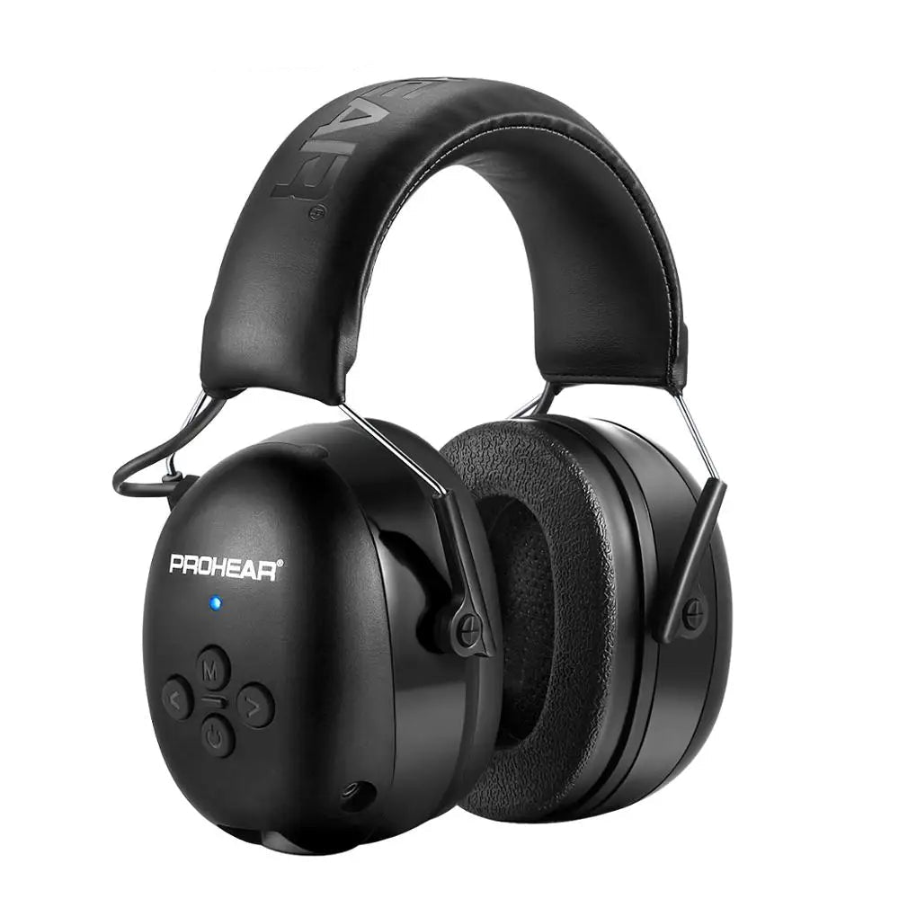 Bluetooth Earmuffs 5.0 - Elektronische Hoofdtelefoon met Gehoorbescherming, Geluidsreductie en Oplaadbare Functie voor Muziek en Veiligheid
