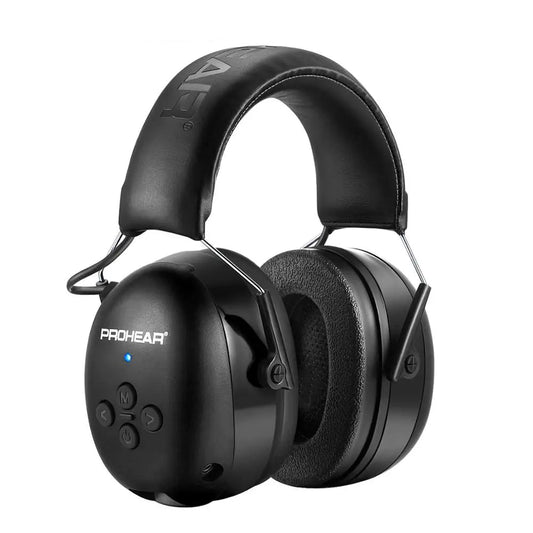 Bluetooth Earmuffs 5.0 - Elektronische Hoofdtelefoon met Gehoorbescherming, Geluidsreductie en Oplaadbare Functie voor Muziek en Veiligheid