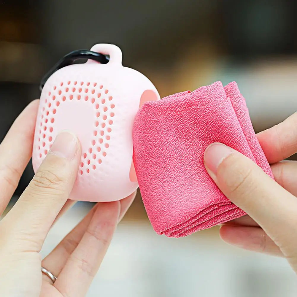 Microfiber Towel Portable, Sneldrogend Sportdoek, Zweet Koeling Handdoek voor Hardlopen, Yoga, Kamperen, Hiking en Fietsen