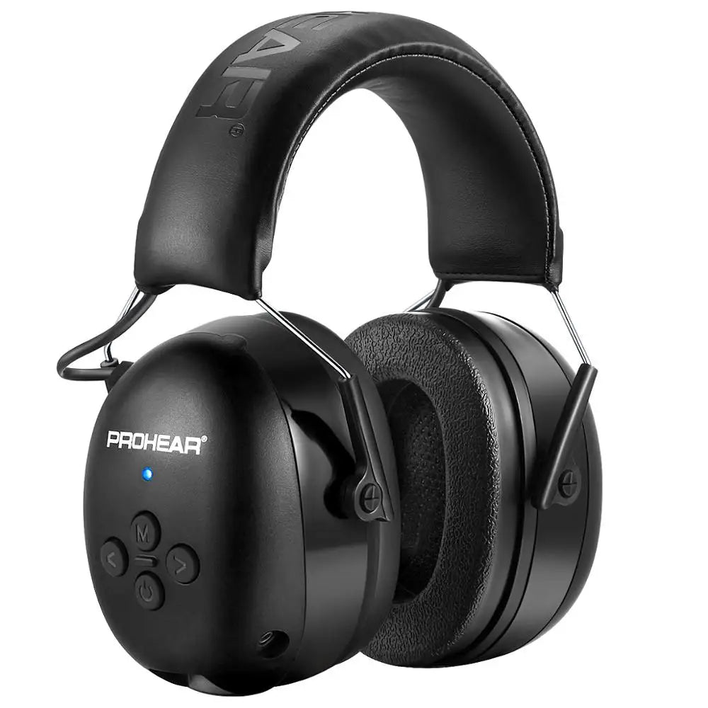 Bluetooth Earmuffs 5.0 - Elektronische Hoofdtelefoon met Gehoorbescherming, Geluidsreductie en Oplaadbare Functie voor Muziek en Veiligheid
