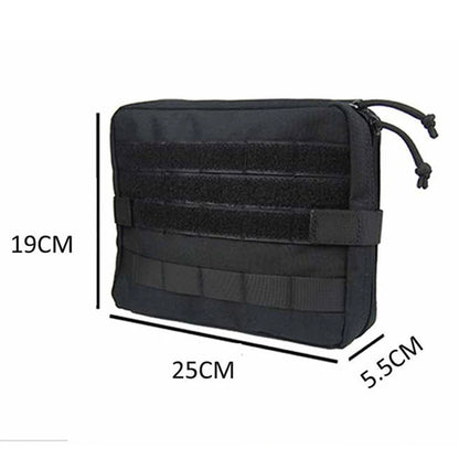 EDC Tactical MOLLE-Tasche – multifunktionale wasserdichte Nylontasche für Outdoor-, Sport- und medizinische Werkzeuge