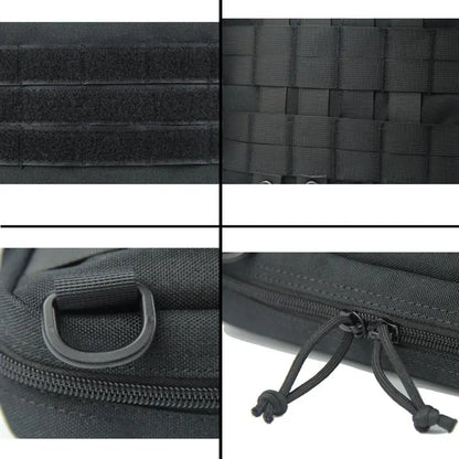 EDC Tactical MOLLE-Tasche – multifunktionale wasserdichte Nylontasche für Outdoor-, Sport- und medizinische Werkzeuge