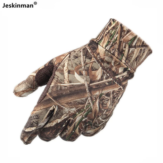 Bionic Camouflage Jagdhandschuhe – schnell trocknend, Touchscreen, atmungsaktiv und elastisch
