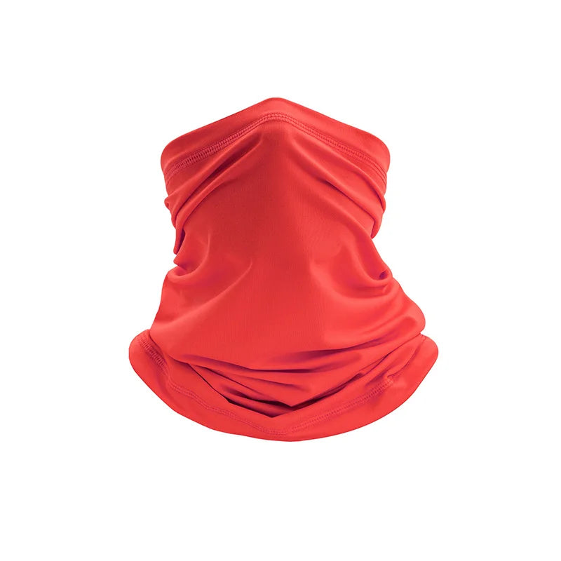 Unisex Magic Zijde Sjaal – Outdoor Sport Balaclava & Nekwarmer – Ademend, UV-bestendig Fiets- en Wandelsjaal