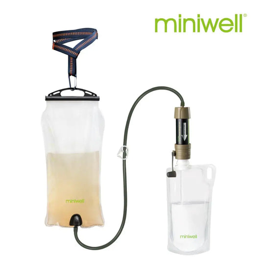 Outdoor Gravity Waterfilter – Ideaal voor Hiking, Camping & Survival