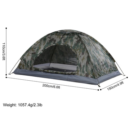 Outdoor Tent - Lightweight Tent with UV Protection and Insect Screen - Waterproof