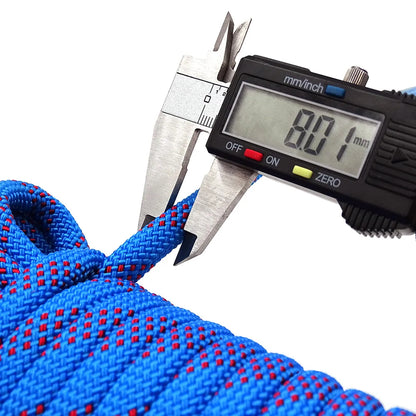 8mm Klimtouw Outdoor – Sterk Statisch Veiligheidstouw voor Klimmen, Nood & Redding