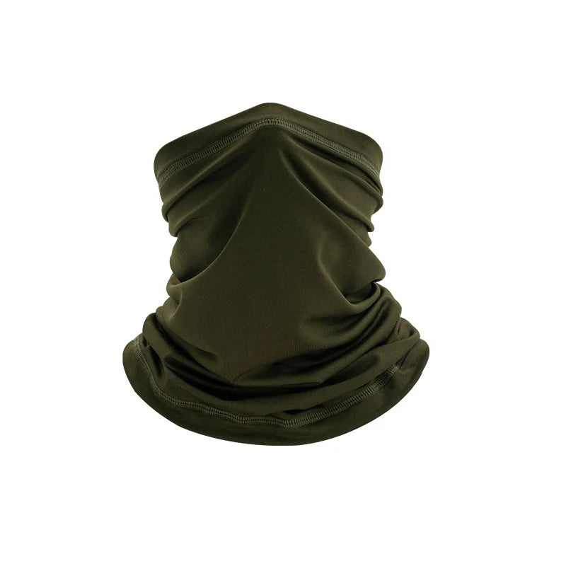 Unisex Magic Zijde Sjaal – Outdoor Sport Balaclava & Nekwarmer – Ademend, UV-bestendig Fiets- en Wandelsjaal