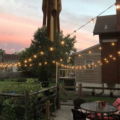 LED-Globus-Lichterkette G40 – wasserdichte dekorative Außenbeleuchtung – perfekt für Weihnachten, Partys, Garten und Terrasse