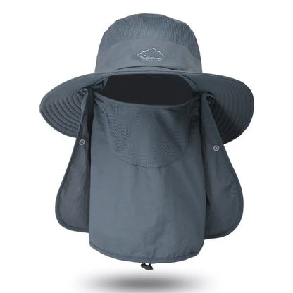 Wasserdichter Fischerhut – UV-Schutz, Outdoor-Sonnenhut zum Angeln, Wandern, Gartenarbeit und Strand