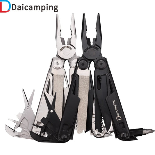 DL12 Multitool Tang – 7CR17MOV Roestvrijstalen Multifunctionele Tool