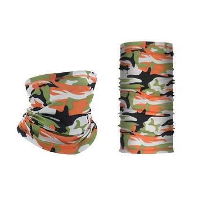 Unisex Magic Zijde Sjaal – Outdoor Sport Balaclava & Nekwarmer – Ademend, UV-bestendig Fiets- en Wandelsjaal